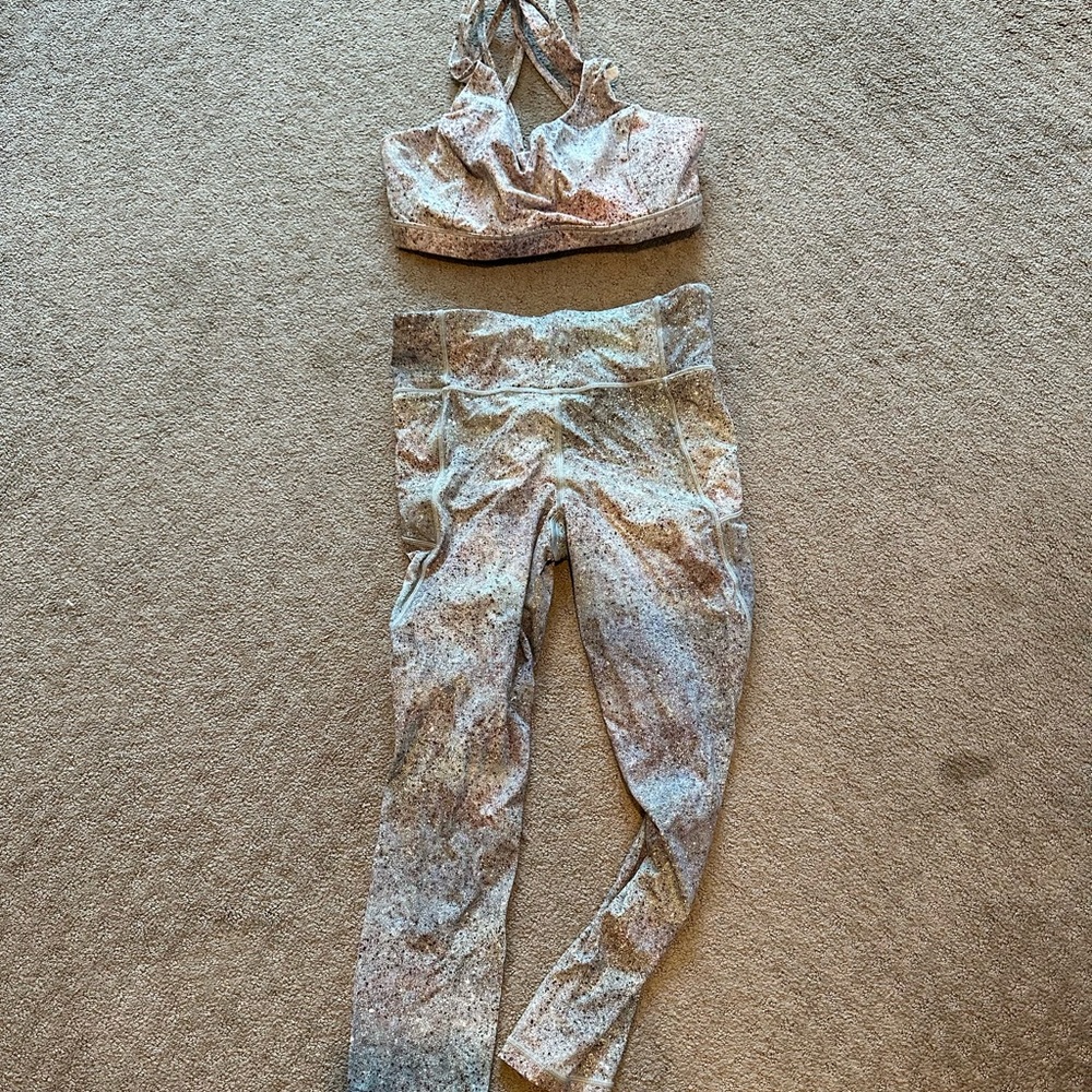 Lululemon Short Top and pant